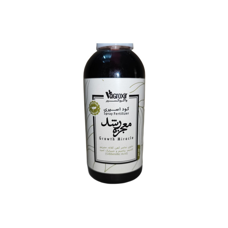کود اسپری تقویتی گیاهان آپارتمانی واگروکسیر طرح معجزه رشد مدل Mini S1 حجم 66 میلی لیتر